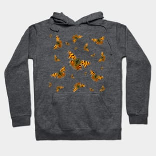 Comma  butterfly art work Hoodie